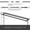 Picture of Julius Studio 10 x 9.6 feet (W x H) Triple Crossbar Backdrop Stand, 3 Cross Bars Easy Length Adjustable Background Support System Kit for Photography, Video, Party, Event, JSAG667