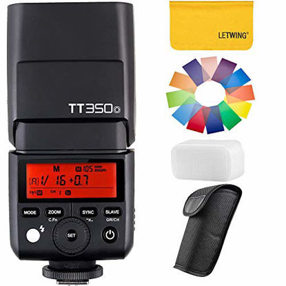 Picture of GODOX TT350o 2.4G HSS 1/8000s TTL GN36 Camera Flash Speedlite Compatible Olympus/Panasonic Mirrorless Digital Camera