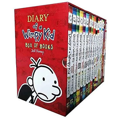 Picture of Jeff Kinney Diary of A Wimpy Kid Collection 1-16 Books Set