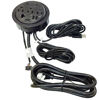 Picture of Power Tap Grommet with Hidden Power Center w/ 3 Power, 2 USB & 1 Cat5E - 2 Pack - Black