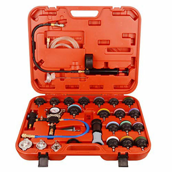 Picture of DAYUAN 28pcs Universal Radiator Pressure Tester and Vacuum Type Cooling System Kit