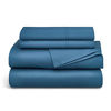 Picture of Bedsure 100% Bamboo Sheets King Teal - Deep Pocket King Sheets Set Up to 16 inches Mattress , Cooling Sheets Set 4PCs for King Size Bed Super Soft Breathable