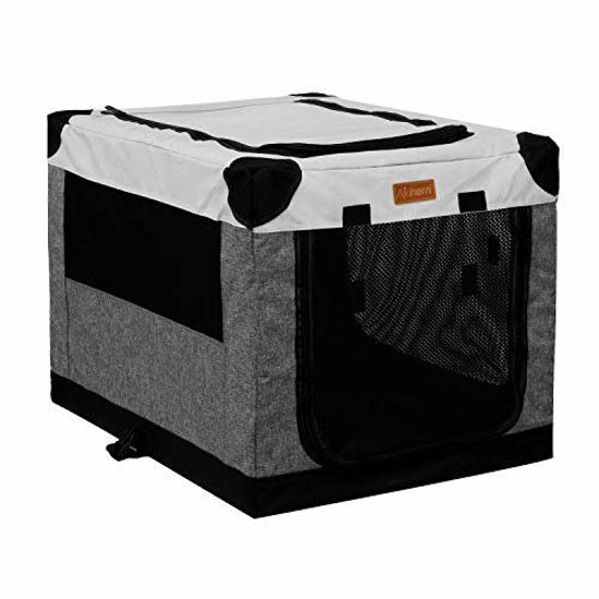 akinerri folding soft dog crate