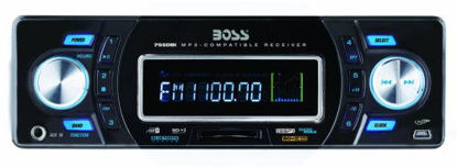 Picture of BOSS Audio Systems 755DBI In-Dash Solid State MP3 Receiver with Built-In iPod Docking Station