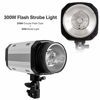 Picture of LimoStudio 300W 5600K Flash Strobe Monolight with 16 Channel Wireless Trigger & Receiver Kits for Indoor Studio Location Modeling Lamp & Portrait Outdoor Studio Photography, AGG3133