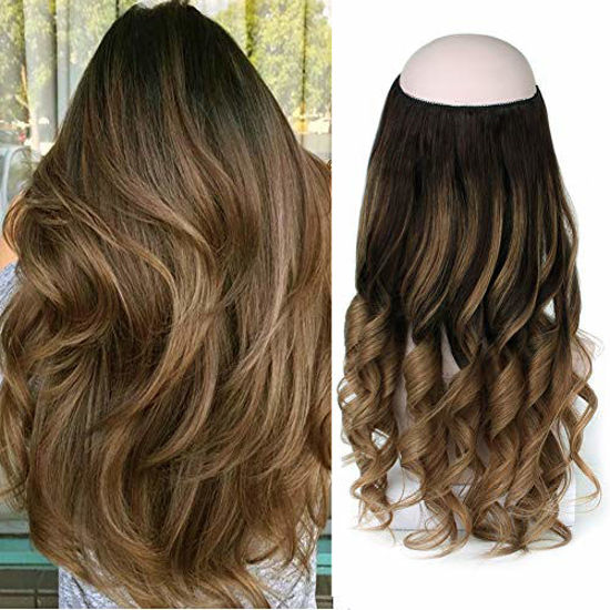 sassina halo hair extensions