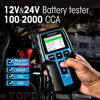 Picture of Car Battery Tester 24V 12V Load Tester, TOPDON BT200 100-2000CCA Automotive Alternator Tester Digital Auto Battery Analyzer Charging Cranking System Tester for Car Truck Motorcycle ATV SUV Boat Yacht