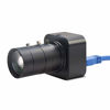 Picture of MOKOSE HD Webcam USB 3840 x 2160 Digital Industrial Camera with CS-Mount 5-50mm Telephoto Zoom Manual Lens UVC Free Drive.