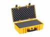 Picture of Monoprice Weatherproof Hard Case - 22in x 14in x 8in, Yellow with Customizable Foam, Shockproof, IP67