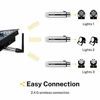 Picture of Donner 4pcs DMX512 DMX Dfi DJ 2.4G Wireless 3 Receivers with Tricolor LED Indicators & 1 Transmitter LED Lighting Control