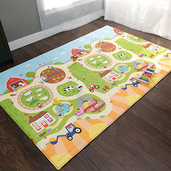 Farm floor best sale play mat