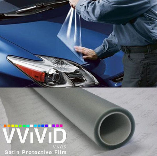  VViViD Clear Protective Satin Finish Vinyl Wrap Guard Film  Sheet (180 Inch x 54 Inch (Bulk Roll)) : Automotive