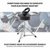 Picture of Alesis Drum Essentials Bundle - Complete Electric Drum Set Accessory Pack including A Drum Throne and On-Ear Headphones