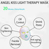 Picture of Led Face Mask Light Therapy, Angel Kiss 7 Color Blue & Red Light Therapy Facial Skin Care Mask - Korea PDT Technology for Skin Rejuvenation Anti Aging Skin Tightening Home Beauty Photon Led Mask