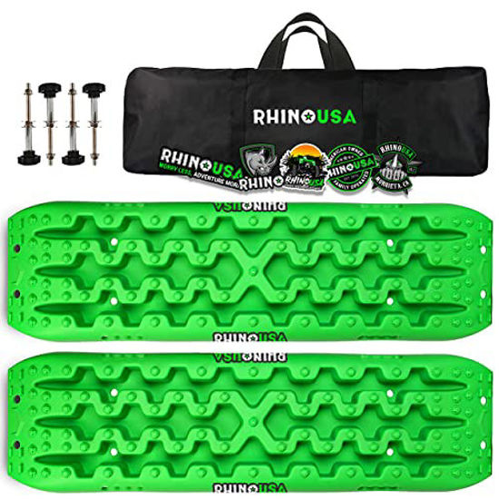 GetUSCart- Rhino USA Recovery Traction Boards (Green) - Ultimate