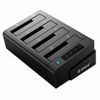 Picture of ORICO 40TB USB 3.0 to SATA I/II/III 4 Bay External Hard Drive Docking Station for 2.5 or 3.5 inch HDD, SSD with Hard Drive Duplicator/Cloner Function [4 x 10TB]