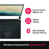 Picture of Brydge SP+ Wireless Keyboard with Precision Touchpad | Compatible with Microsoft Surface Pro 8 | Designed for Surface (Platinum)