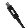 Picture of OWC Premium Thunderbolt 2 Cable, 1.0 meter (39 inch, 3.2 feet), Black, (OWCCBLTB1MBKP)