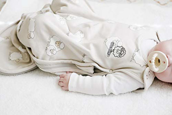 Woolino 4 Season Baby Sleep Bag or Sack, Merino Wool, 2m-2yrs