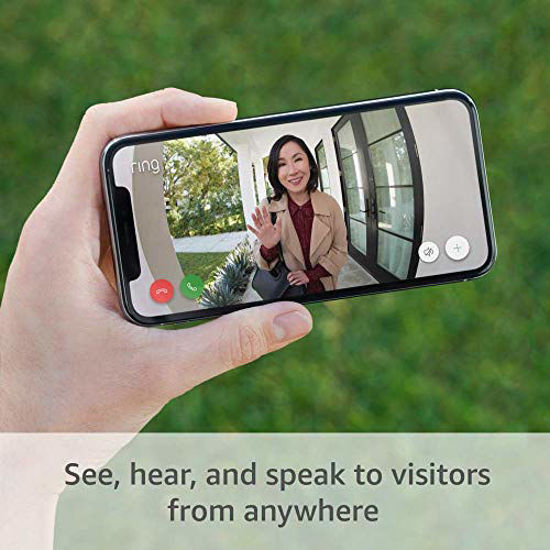 Picture of Ring Video Doorbell - newest generation, 2020 release - 1080p HD video, improved motion detection, easy installation - Venetian Bronze