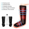 Picture of QUINEAR Leg Massager with Heat Air Compression Massage for Foot & Calf Helpful for Circulation and Muscles Relaxation