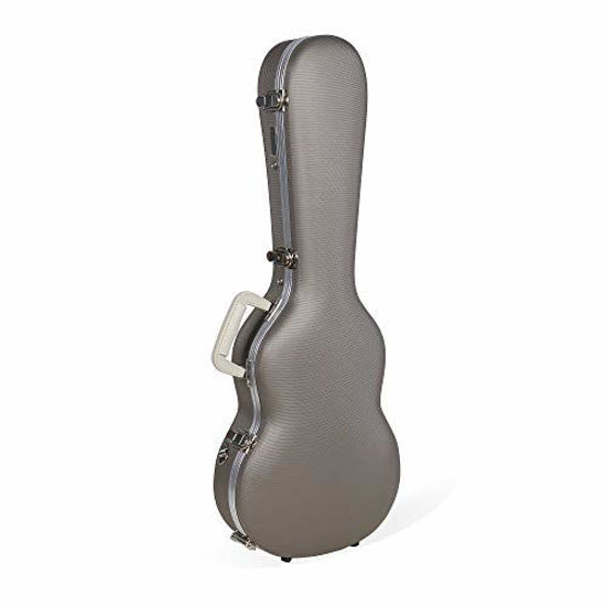 Picture of Crossrock Baritone Ukulele Case With Backpack Straps in Champagne (CRA800BUCH), ABS Molded