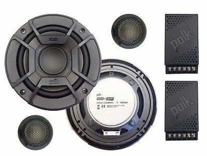 Picture of Polk Audio DB6502 DB+ Series 6.5" Component Speaker System with Marine Certification, Black