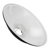 Picture of Fotodiox Pro 28in (70cm) All Metal Beauty Dish with Multiblitz Profilux Insert - Soft White Interior