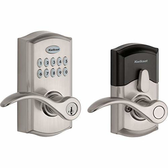 Picture of Kwikset 99550-002 Smart Code 955 Electronic Lever, Satin Nickel