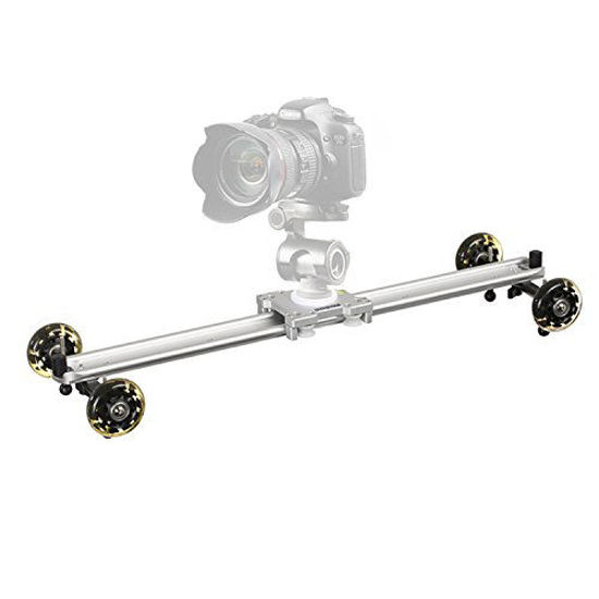 Picture of 24'' Sevenoak SK-DS60 Wide Heavy-Duty Aluminum Slider Steadycam Dolly Track Video Stabilizer for Canon 5D MarkII 7D 60D 500D-550D Nikon D3100 D7000 A55 Sony A7S A&R A7S2 Panasonic Camcorders