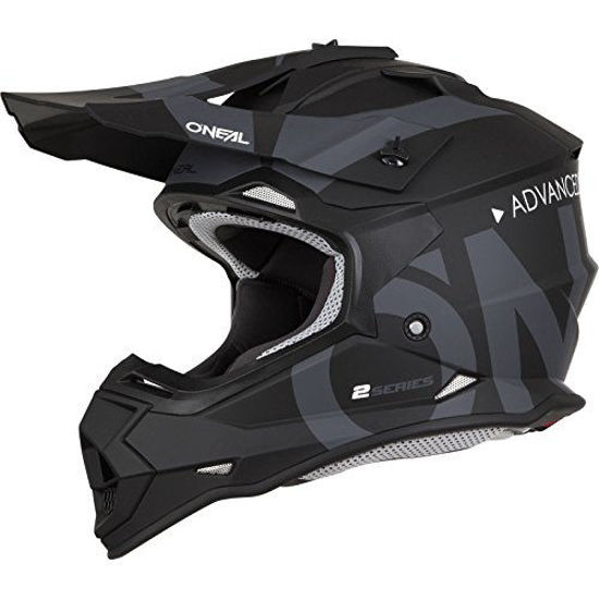 Picture of O'Neal 0200-S16 2Series Adult Helmet, Slick (Black/Gray, XXL)