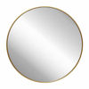 Picture of Gold Circle Wall Mirror 36 Inch Round Wall Mirror for Entryways, Washrooms, Living Rooms and More (Gold, 36")