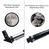 Picture of KIOSESI Telescope for Adults & Kids, 70mm Aperture 400mm Refractor Telescope (20X-200X) for Astronomy Beginners, Portable Telescope with Phone Adapter & Wireless Remote, Astronomy Gifts for Kids