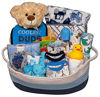 Picture of Bundle of Joy Deluxe Baby Boy Gift Basket | New Baby Gift Set