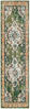 Picture of SAFAVIEH Monaco Collection MNC243F Boho Chic Medallion Distressed Non-Shedding Living Room Bedroom Runner, 2'2" x 20' , Forest Green / Light Blue