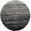 Picture of SAFAVIEH Adirondack Collection ADR113A Modern Ombre Non-Shedding Living Room Bedroom Area Rug, 8' x 8' Round, Silver / Black