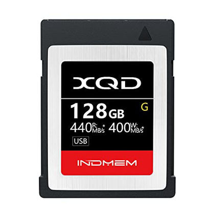 Picture of XQD 128GB Memory Card, 5X Tough MLC XQD Flash Memory Card High Speed G Series| Max Read 440MB/s, Max Write 400MB/s