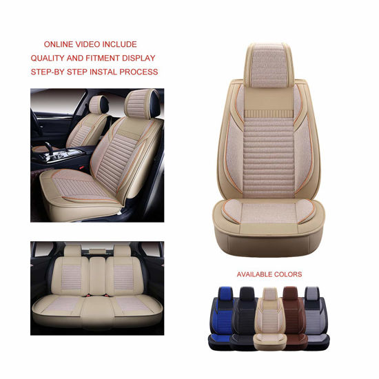 Oasis leather seat deals covers