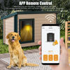 Picture of Dog House Heater, Pet House Heater with Thermostat & WiFi App Remote Control, 300W Safe Heater for Dog Houses Outdoor with Adjustable Temperature & Timer & 6FT Anti Chew Cord, Easy to Install