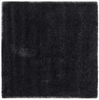 Picture of SAFAVIEH California Premium Shag Collection SG151 Non-Shedding Living Room Bedroom Dining Room Entryway Plush 2-inch Thick Area Rug, 6'7" x 6'7" Square, Black