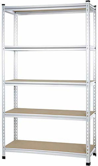 Picture of Amazon Basics AMBS05 Shelving, 48 x 18 x 72, Aluminum