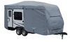 Picture of GEARFLAG Travel Trailer Camper RV Cover 4 Layers with Reinforced Windproof Side-Straps Anti-UV Water-Resistance Heavy Duty (Fits 15' - 17')