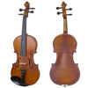 Picture of Cecilio CVA-500 Solidwood Ebony Fitted Viola with D'Addario Prelude Strings, Size 16-Inch