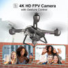 Picture of GPS Drone with 4K Camera for Adults, Dual Camera 5G WiFi FPV Live Video Drone 40mins Flight Time,120°Wide-Angle Auto Return Follow Me, Easy for Beginner Headless,Carry Bag