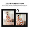 Picture of AEEZO WiFi Digital Picture Frame 10 Inch IPS Touch Screen FHD 2K Display Smart Cloud Photo Frame with 16GB Storage, Easy Setup to Share Photos & Videos, Auto-Rotate Frame (Black)