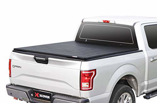 Picture of Xcover Soft Locking Roll Up Tonneau Cover, Compatible with 2015-2021 F150 Pickup 6.5 Ft Styleside Bed