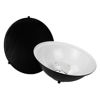 Picture of Fotodiox Pro Beauty Dish 28" with Honeycomb Grid and Speedring for Speedotron Brown & Black Line Strobe Light