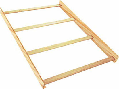 Picture of Full Size Conversion Kit Bed Rails for Bertini Baby Cribs (Unfinished)