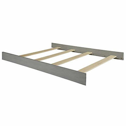 Picture of Full Size Conversion Kit Bed Rails Compatible with Oxford Baby Cribs (Marble Gray)