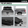 Picture of Gator ETX Soft Roll Up Truck Bed Tonneau Cover | 53306 | Fits 2004 - 2014 Ford F-150 5' 7" Bed (67'')